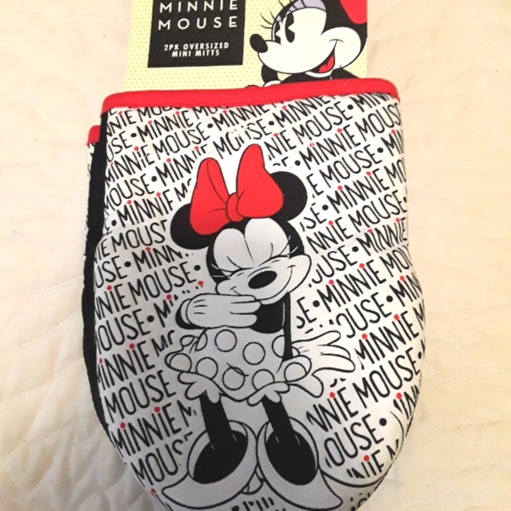 DISNEY MINNIE MOUSE 2PK OVERSIZED MINI MITTS